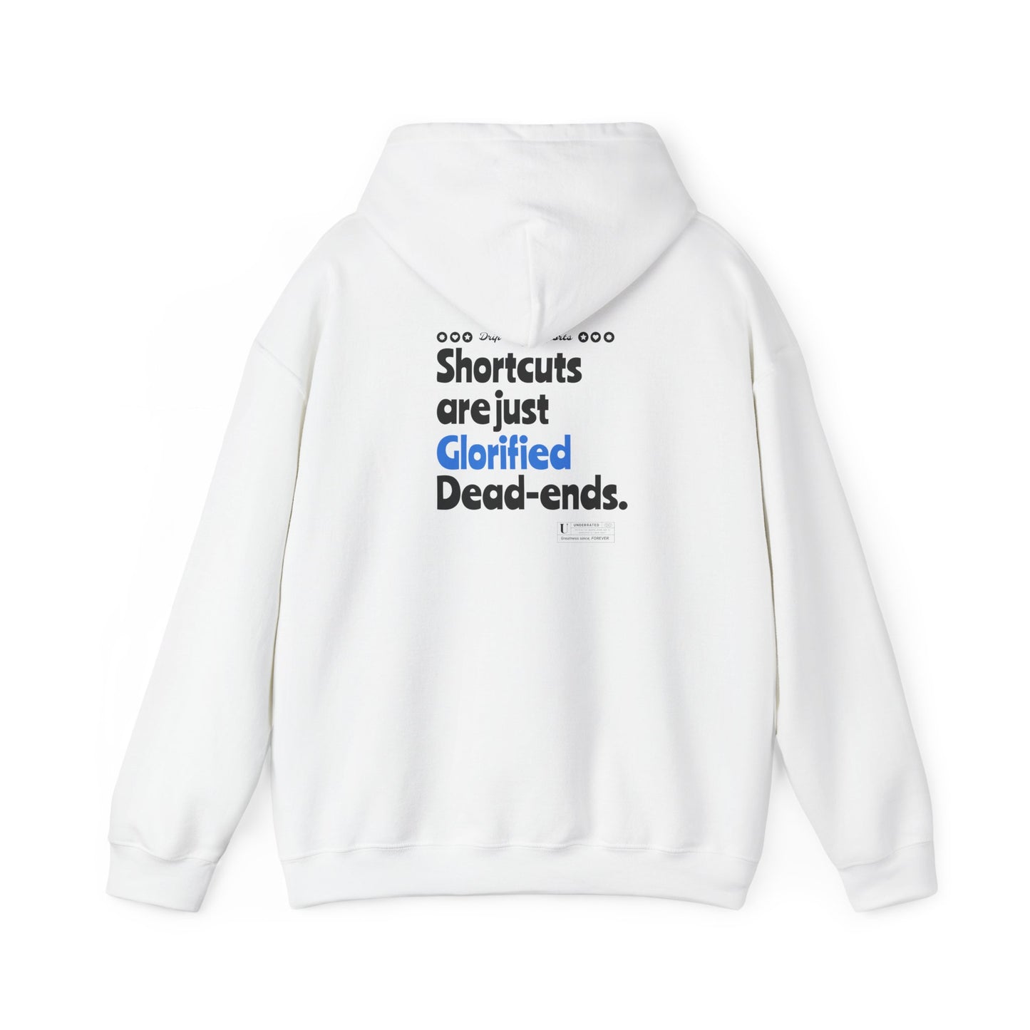 Back Graphic "SHORTCUTS" Gildan Hoodie