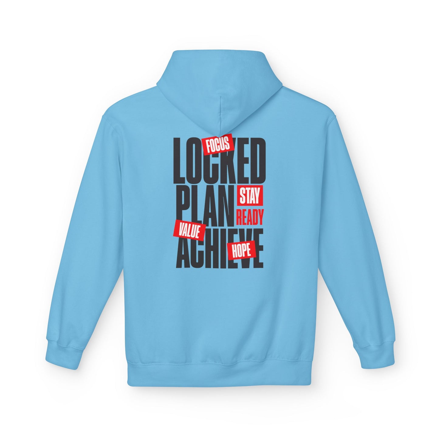 Locked, Plan, Achieve Hoodie - "LOCKED IN" Collection