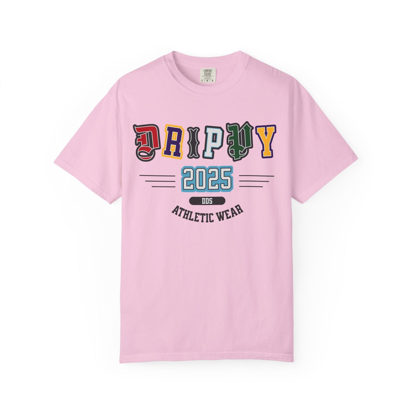 "DRIPPY" University style tee