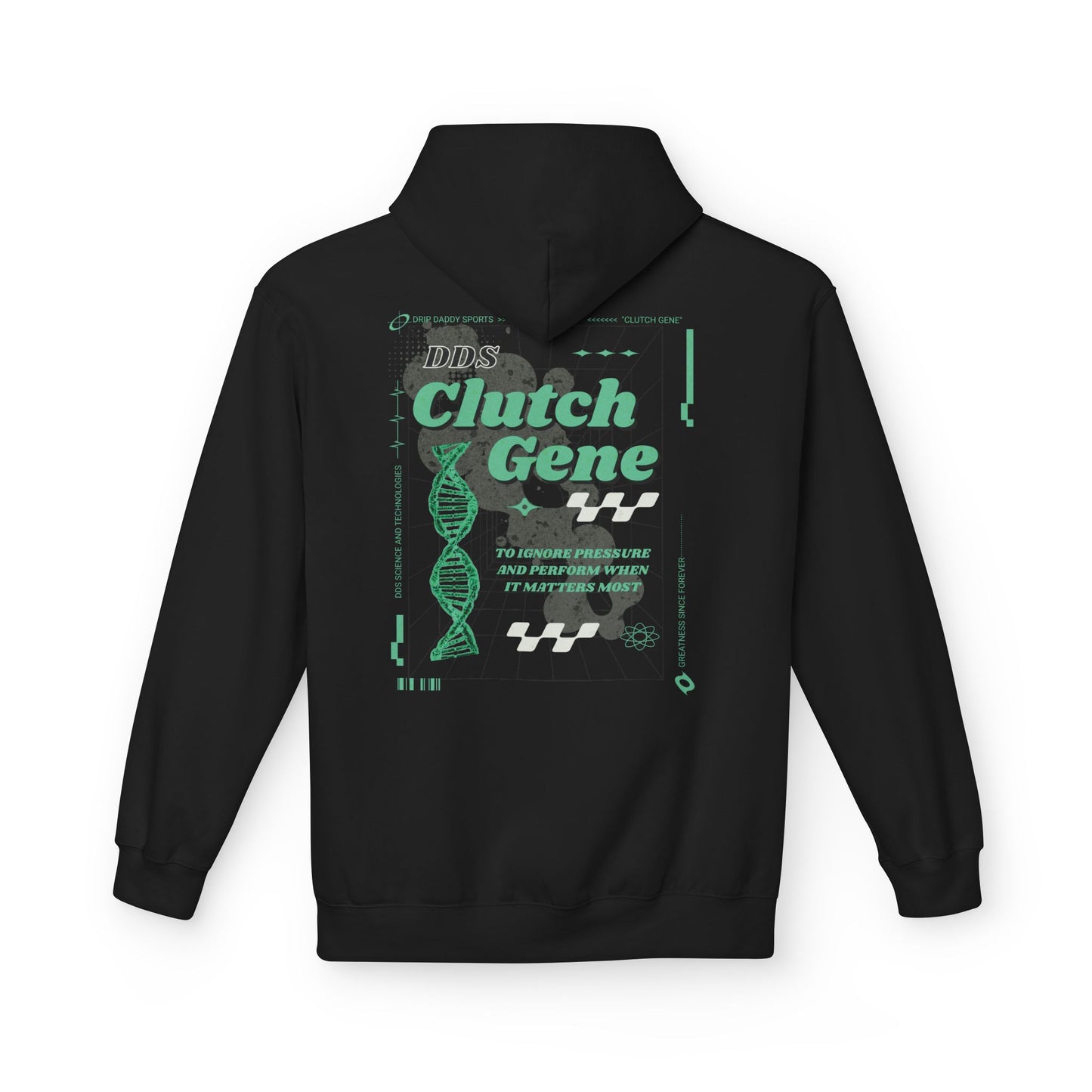 "CLUTCH GENE" Hoodie Back
