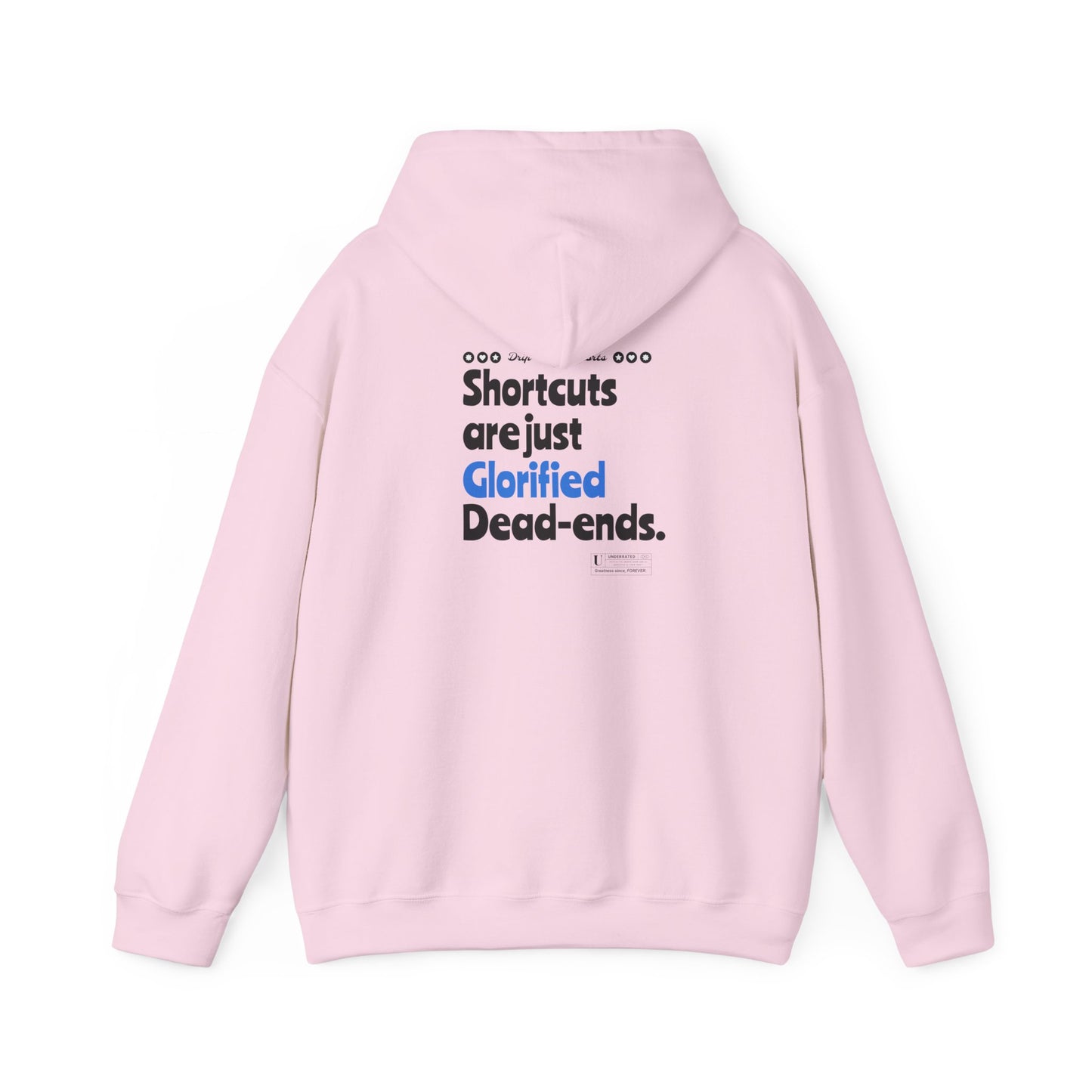 Back Graphic "SHORTCUTS" Gildan Hoodie
