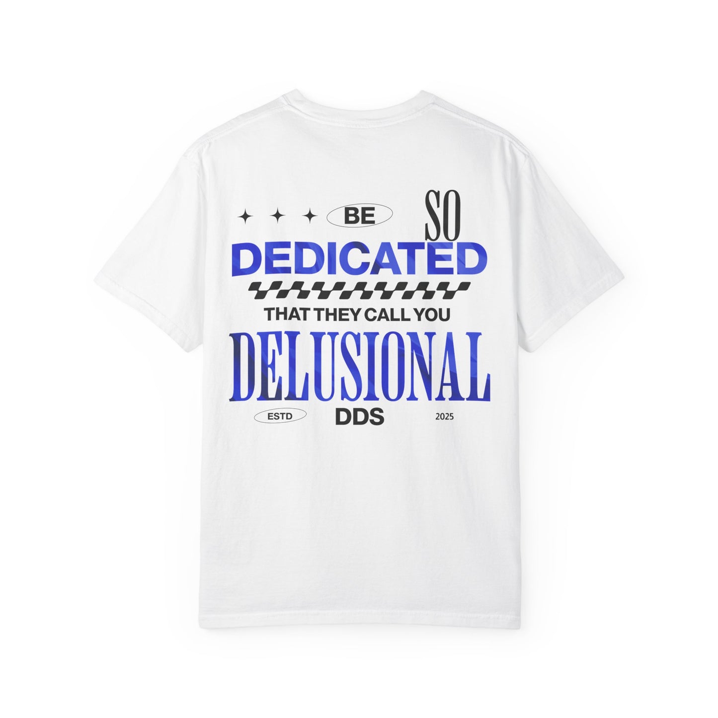 Back Graphic "DELUSION" T-Shirt