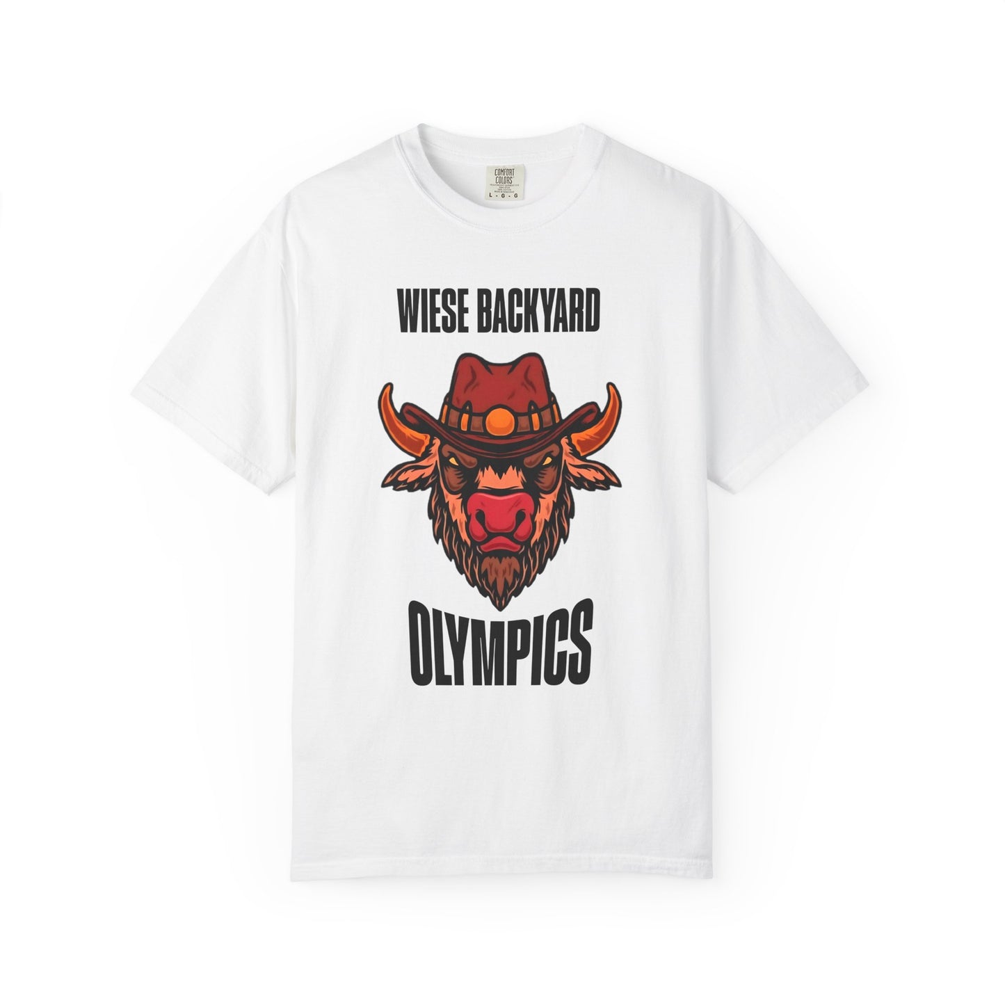 Wiese Backyard Olympics Beefy Buffaloes Tee