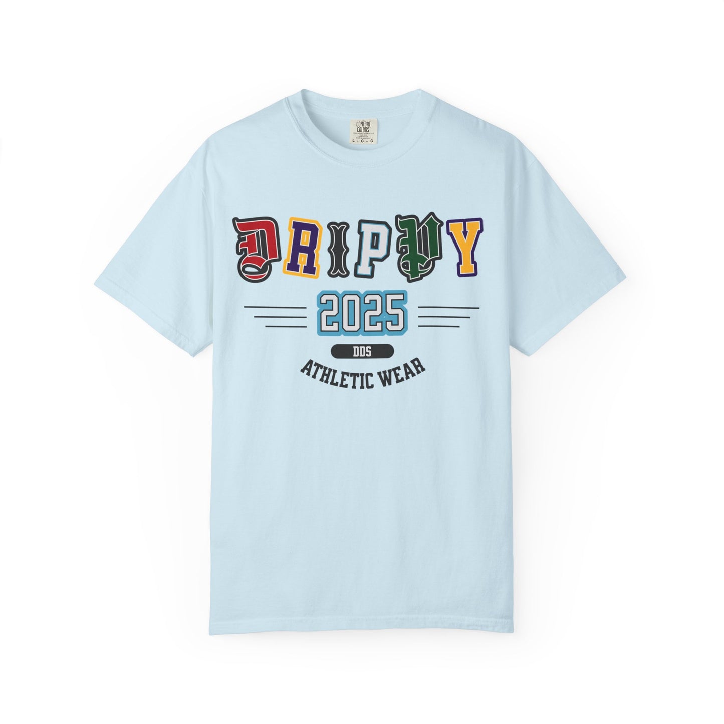 "DRIPPY" University style tee