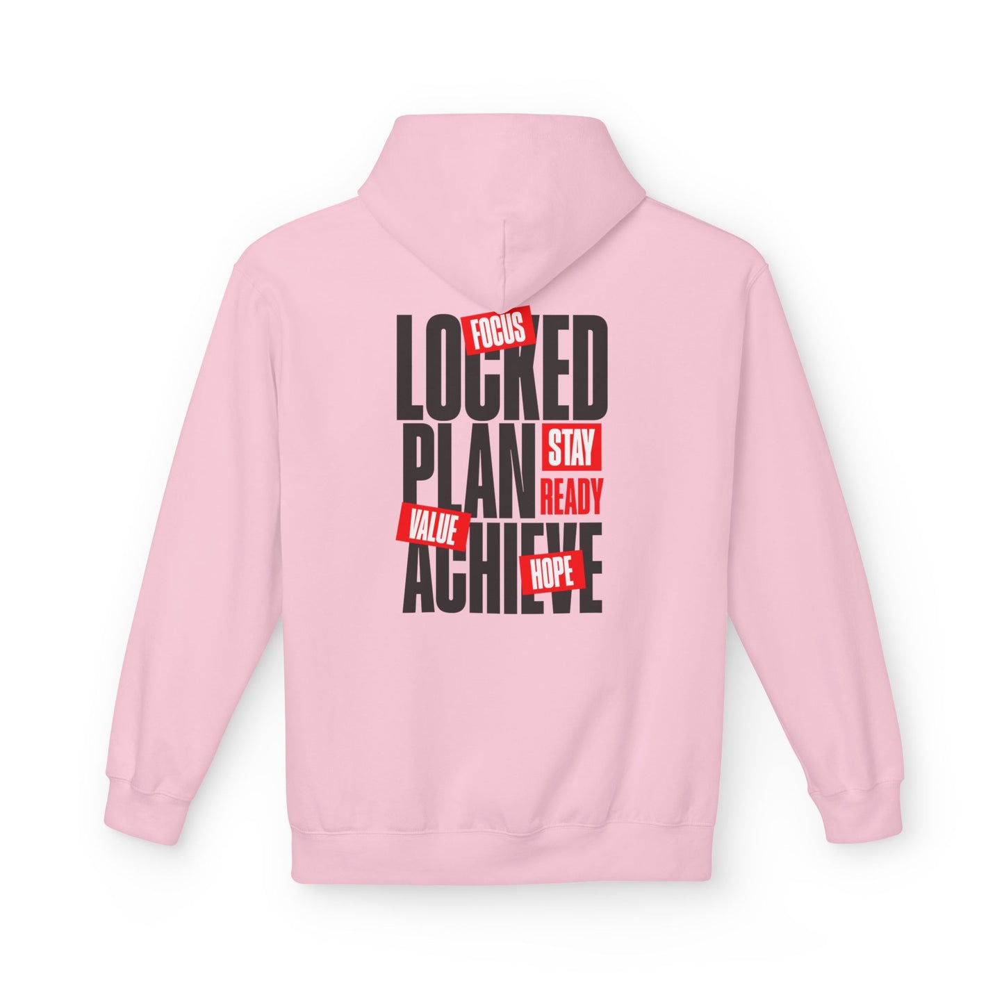 Locked, Plan, Achieve Hoodie - "LOCKED IN" Collection