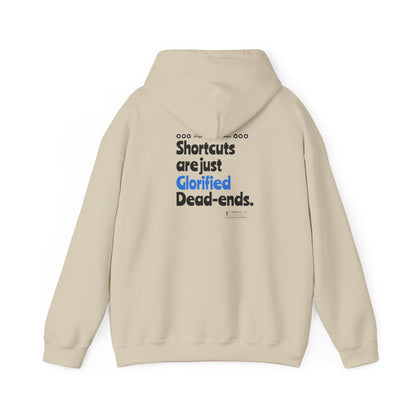 Back Graphic "SHORTCUTS" Gildan Hoodie