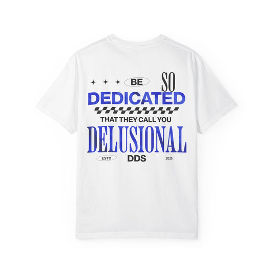 Back Graphic "DELUSION" T-Shirt