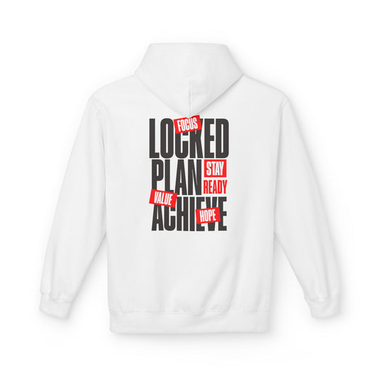 Locked, Plan, Achieve Hoodie - "LOCKED IN" Collection