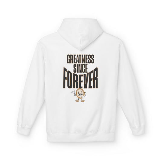 "SLOGAN" hoodie back White