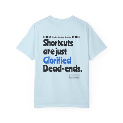 Back Graphic "NO SHORTCUTS" T-Shirt